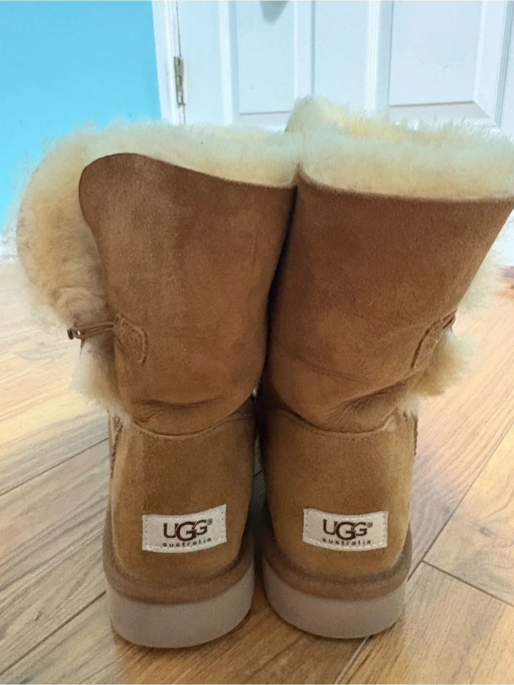 UGG Chestnut Shearling-Lined Boot Interior